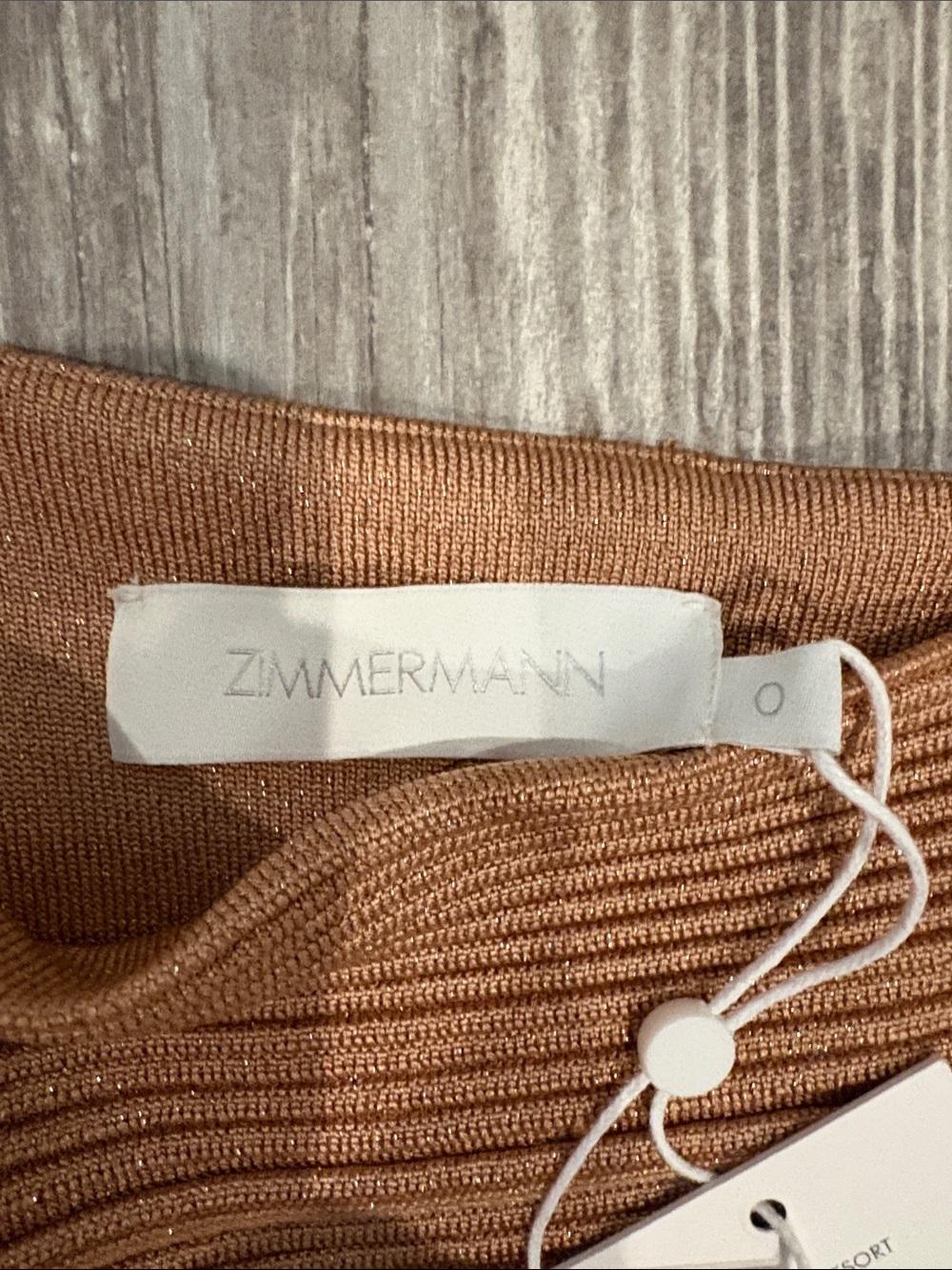 Zimmerman Knit Maxi Dress with Tie Straps - Picture 2 of 5